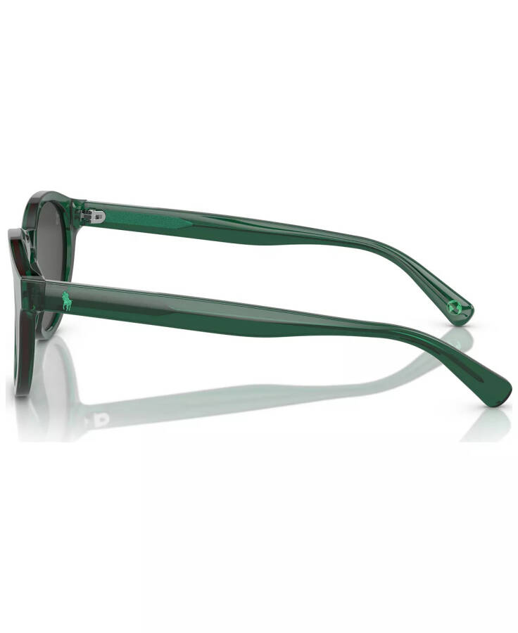 Men's Sunglasses, PH419251-X 51 Shiny Transparent Green - 3