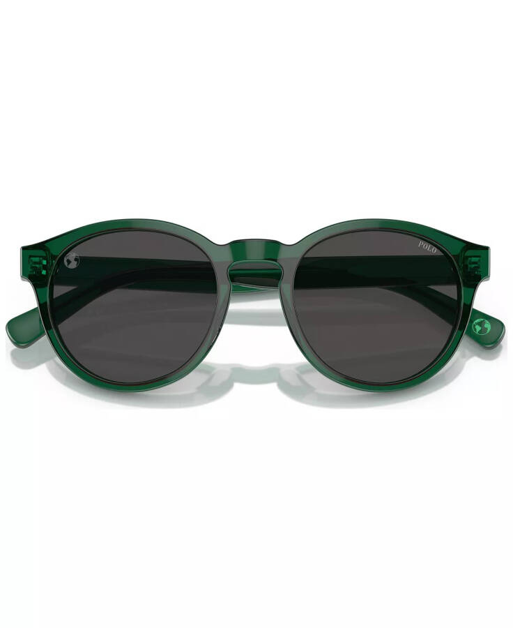 Men's Sunglasses, PH419251-X 51 Shiny Transparent Green - 5