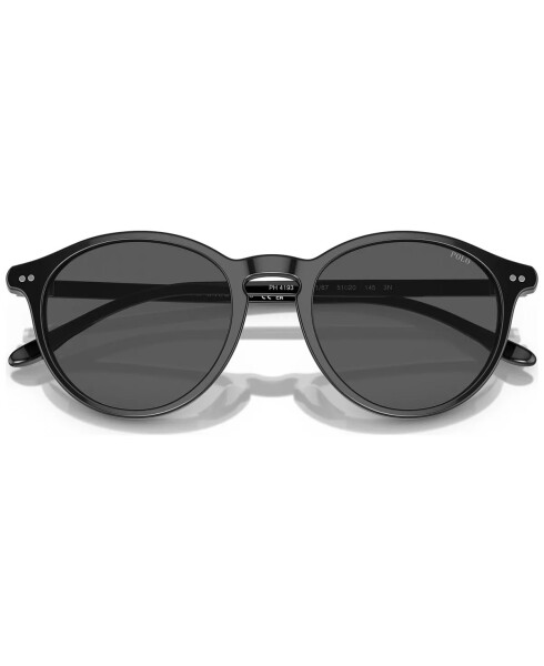 Men's Sunglasses, PH419351-X 51 Shiny Black - 2