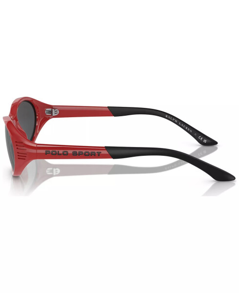 Men's Sunglasses, PH4197U Shiny Red - 4