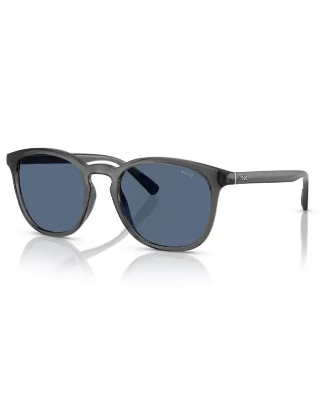 Men's Sunglasses PH4222U - Shiny Transparent Gray - Polo Ralph Lauren