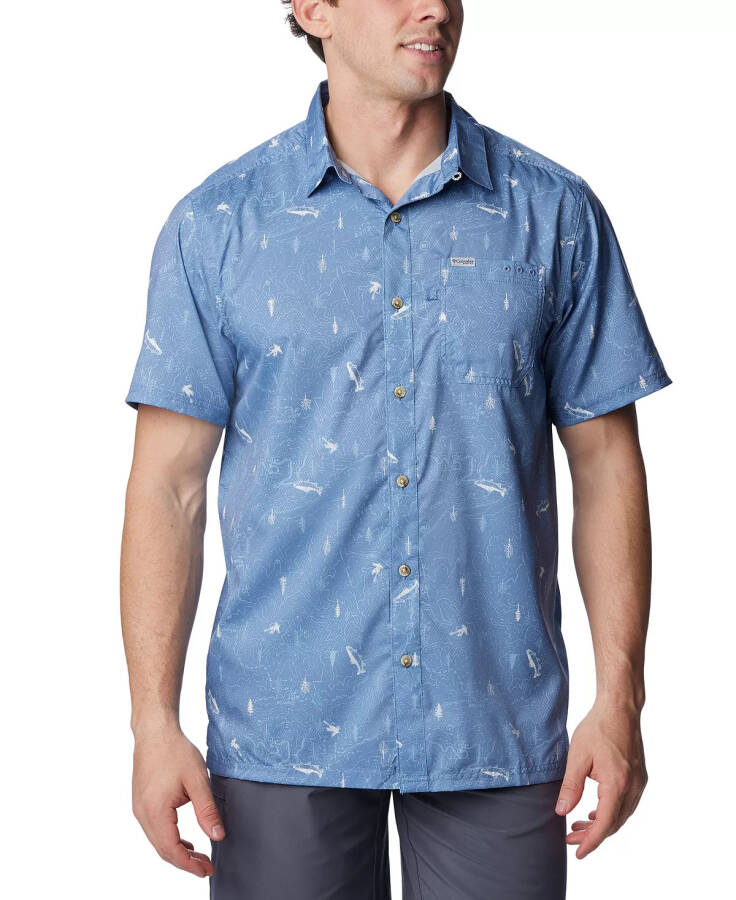 Men's Super Slack Tide Camp Shirt Bluestone Trout - 1