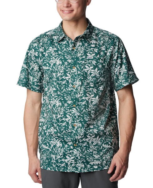 Men's Super Slack Tide Camp Shirt Dark Ivy Kona K - 1