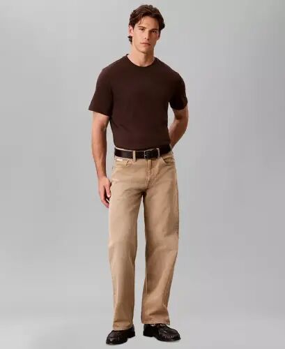 Men's Supima Interlock T-Shirt - BLACK COFFEE - Calvin Klein (1)