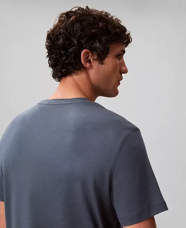 Men's Supima Interlock T-Shirt - Dark Slate - 4