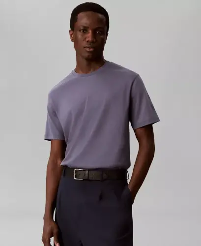 Men's Supima Interlock T-Shirt - Grisaille 