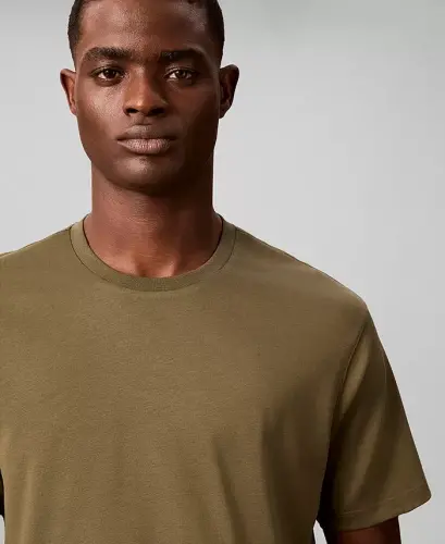 Men's Supima Interlock T-Shirt - Grisaille - 8