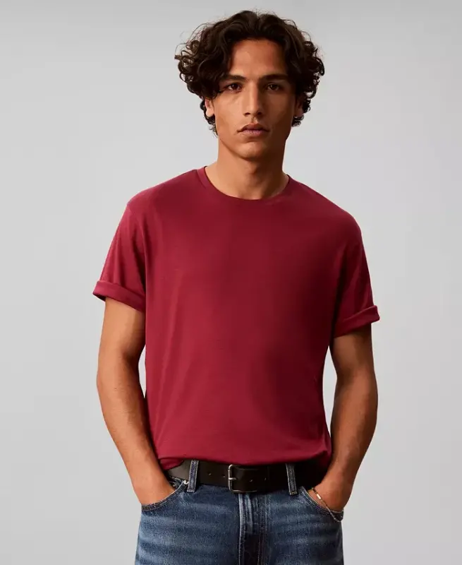 Men's Supima Interlock T-Shirt - Rhododendron - 1