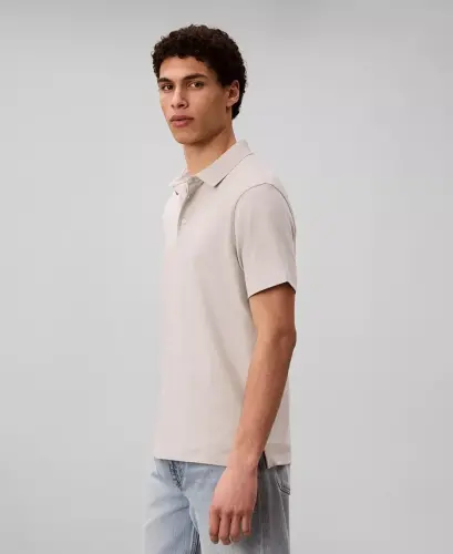 Men's Supima Short-Sleeve Polo Shirt - Moonstruck - 3