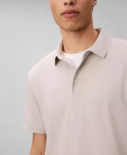 Men's Supima Short-Sleeve Polo Shirt - Moonstruck - 4