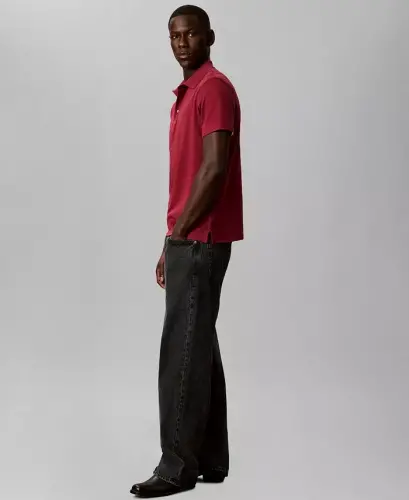 Men's Supima Short-Sleeve Polo Shirt - Rhododendron - 3