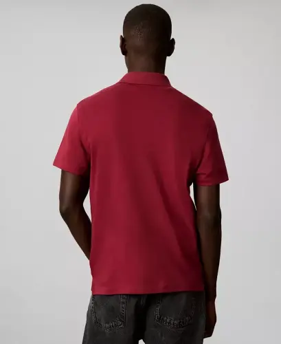 Men's Supima Short-Sleeve Polo Shirt - Rhododendron - 5