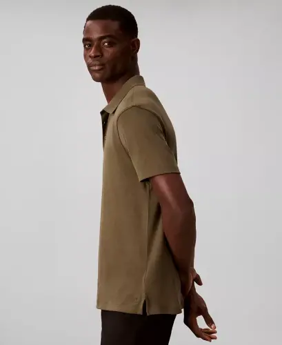 Men's Supima Short-Sleeve Polo Shirt - Rhododendron - 9
