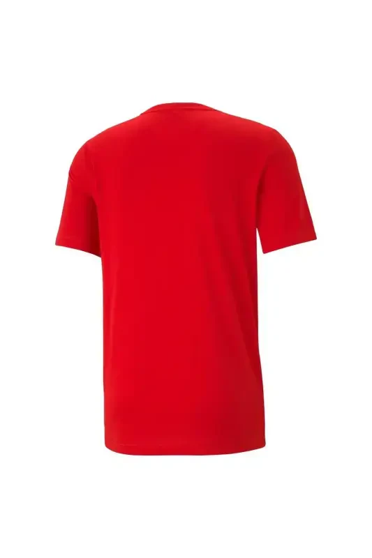 Men's T-Shirt Active Small Logo-Red - 3