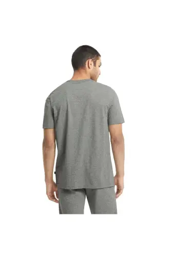 Men's T-shirt Ess Logo-Grey - 2