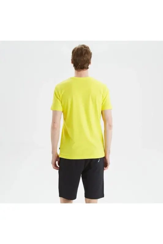 Men's T-shirt-Yellow - 2