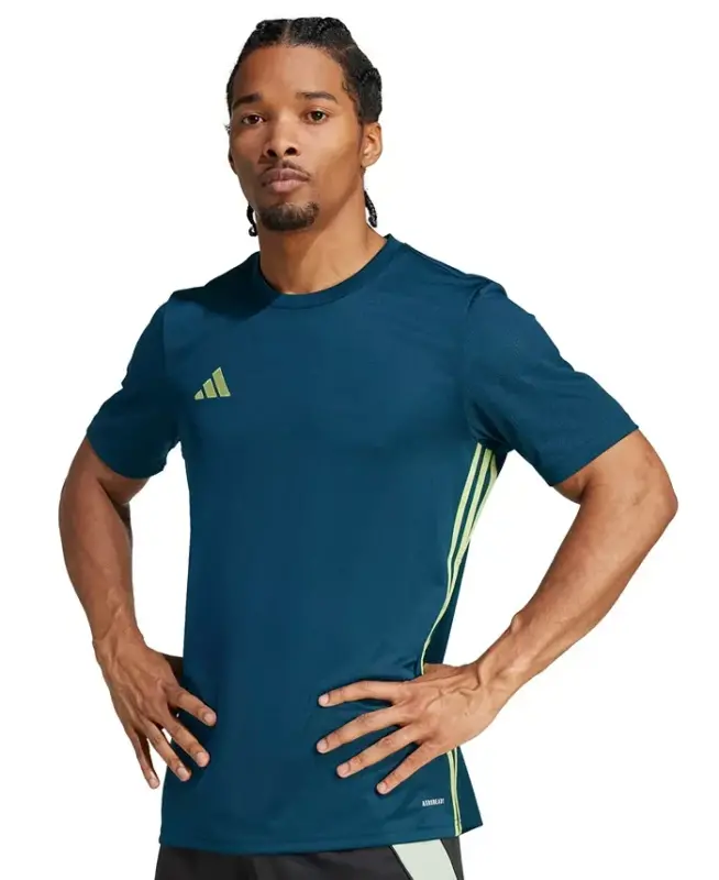 Men's Tabela 23 Slim-Fit Performance T-Shirt - Leg Marine/Citrine - 2