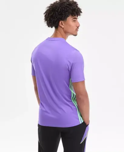 Men's Tabela 23 Slim-Fit Performance T-Shirt - Purple/Black - 4