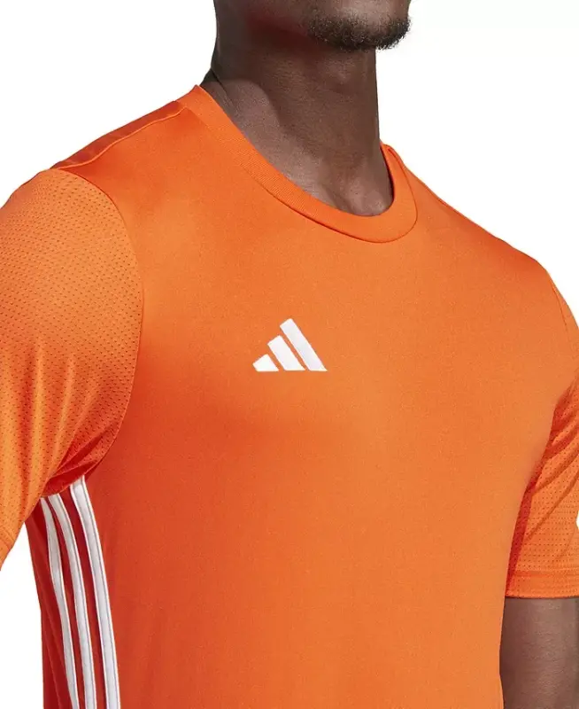 Men's Tabela 23 Slim-Fit Performance T-Shirt - Team Orange/White - 3