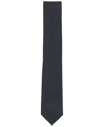 Men's Tahoe Geo-Pattern Tie, Exclusively at Modazone - Black - ALFANI (1)