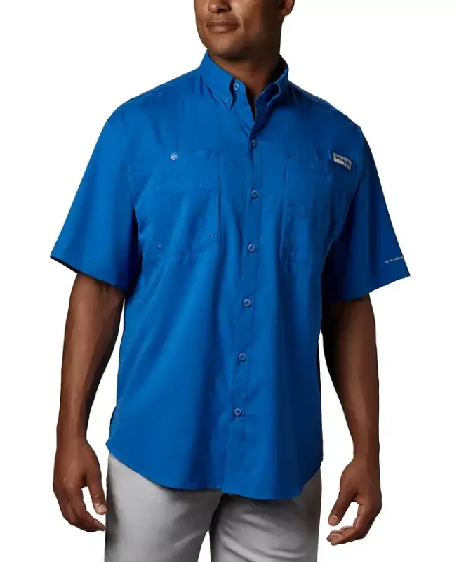 Men's Tamiami II Short-Sleeve Shirt - Blue - 1