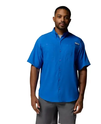 Men's Tamiami II Short-Sleeve Shirt - Blue 