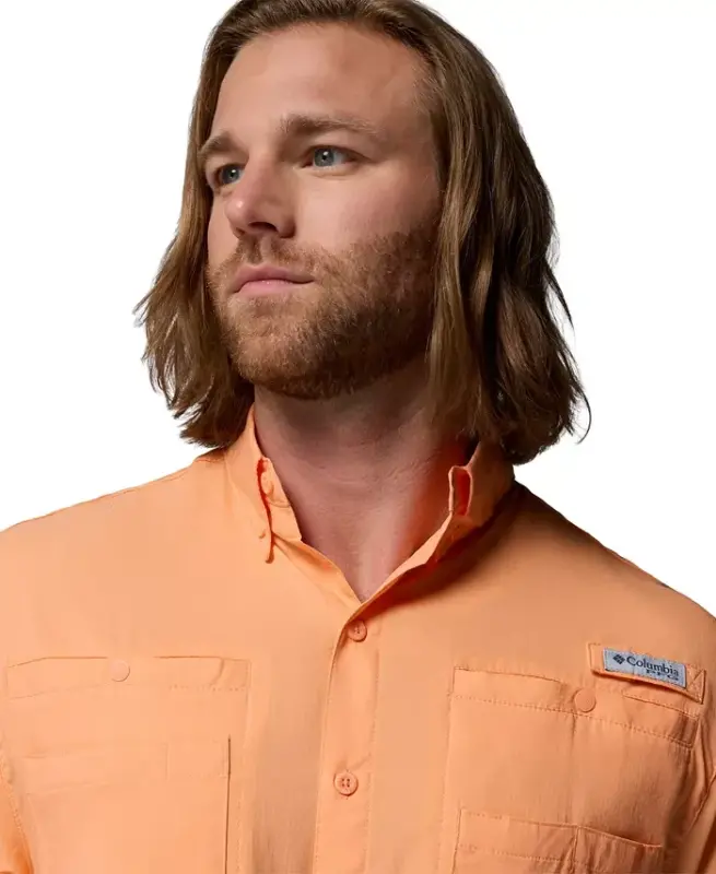 Men's Tamiami II Short-Sleeve Shirt - Bright Nectar - 4
