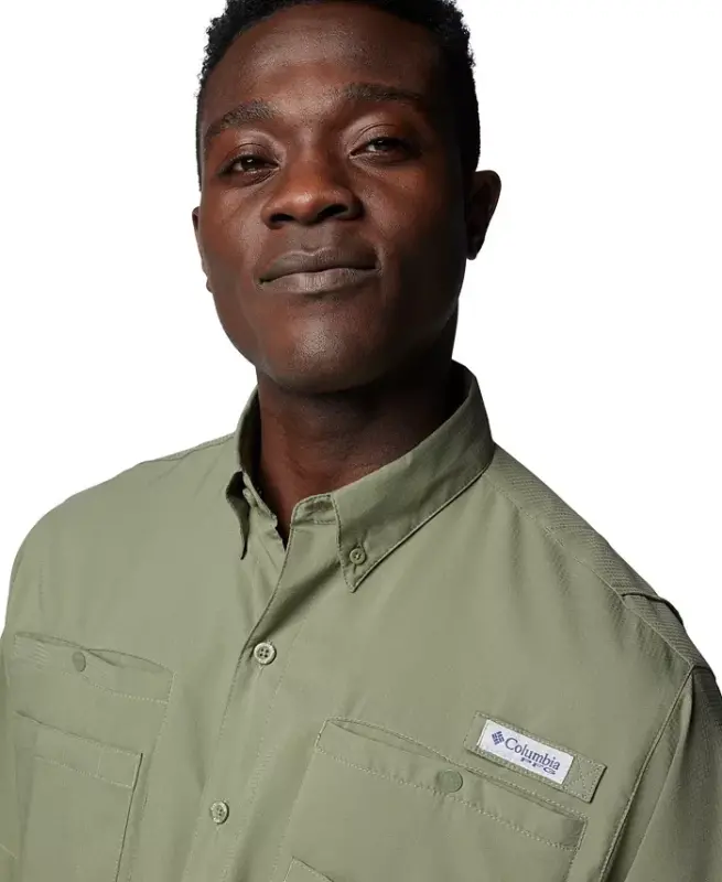 Men's Tamiami II Short-Sleeve Shirt - Bright Nectar - 9