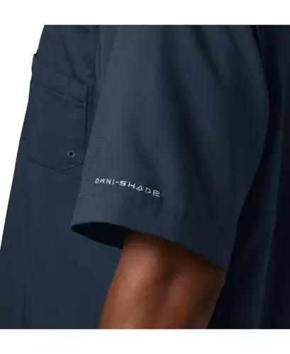 Men's Tamiami II Short-Sleeve Shirt - Collegiate Navy - 3