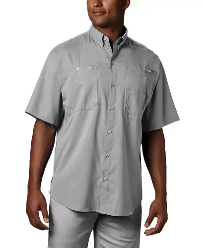 Men's Tamiami II Short-Sleeve Shirt - Cool Gray - 1