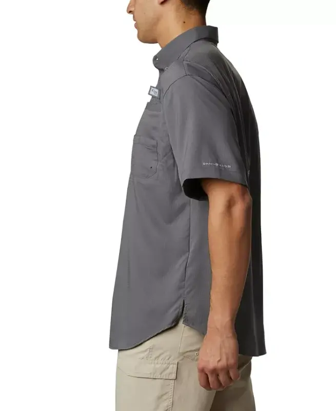 Men's Tamiami II Short-Sleeve Shirt - Gray - 3