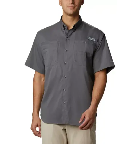 Men's Tamiami II Short-Sleeve Shirt - Gray 