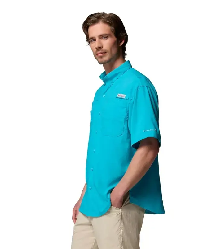 Men's Tamiami II Short-Sleeve Shirt - Ocean Teal - 2