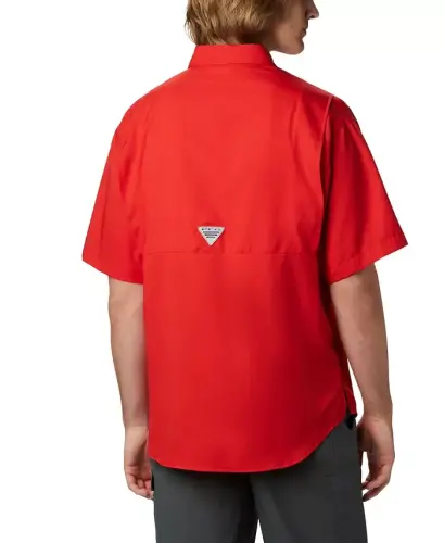Men's Tamiami II Short-Sleeve Shirt - Red - 4