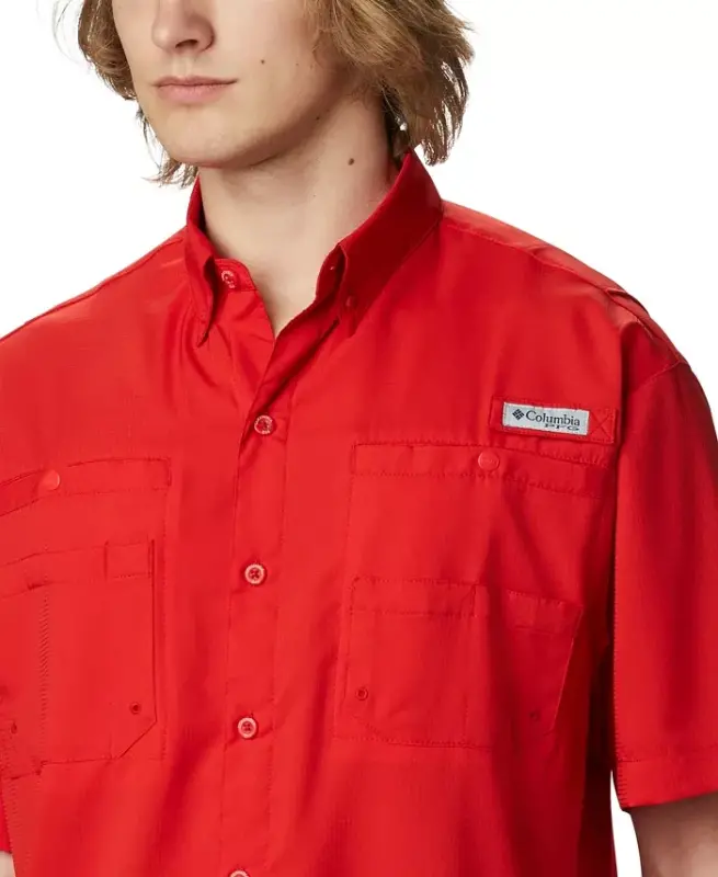 Men's Tamiami II Short-Sleeve Shirt - Red spark - 4