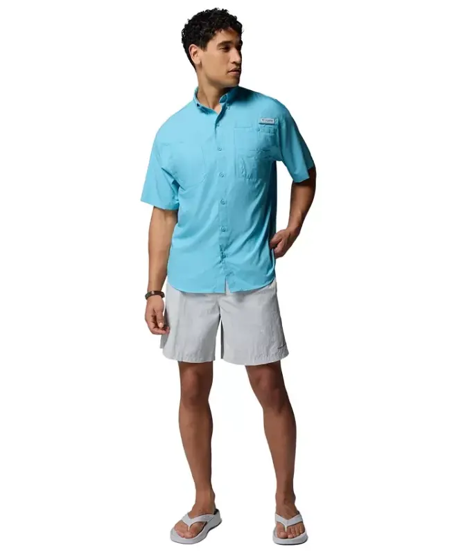 Men's Tamiami II Short-Sleeve Shirt - Vintage Blue - 2