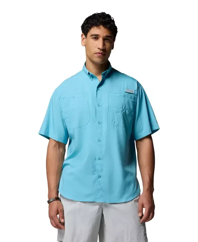 Men's Tamiami II Short-Sleeve Shirt - Vintage Blue - 1