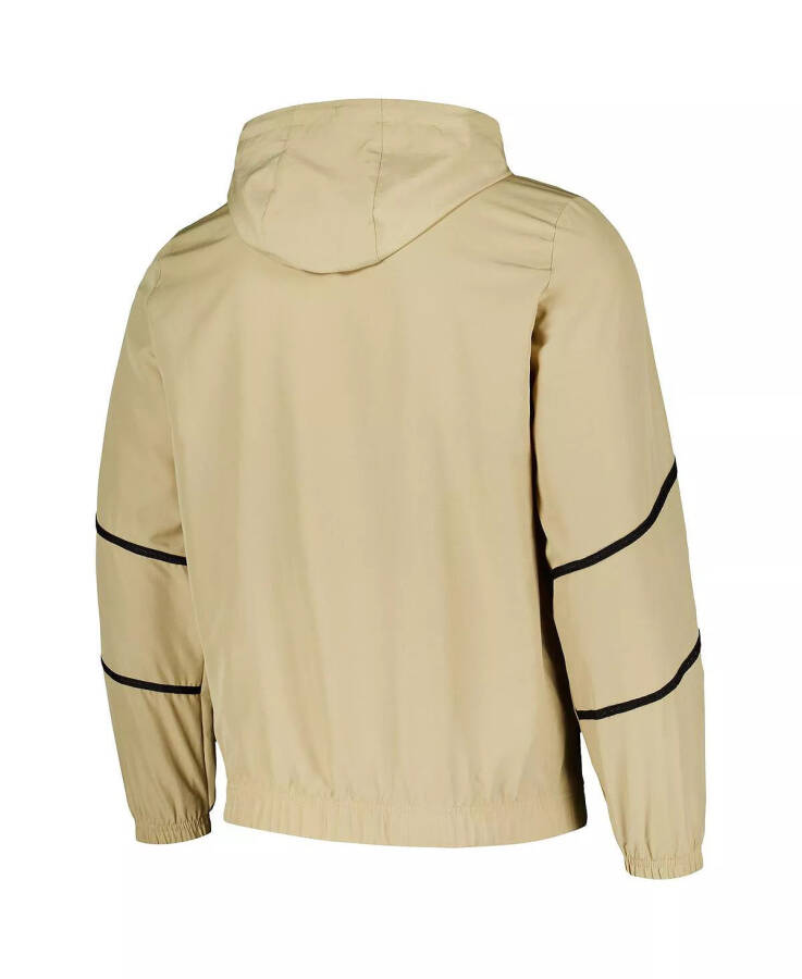 Men's Tan AC Milan 2024/25 Pre-Match Anthem dryCELL Full-Zip Hoodie Jacket Tan - 3