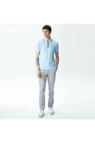 Men's Tapered Fit Chino Grey Pants - 14