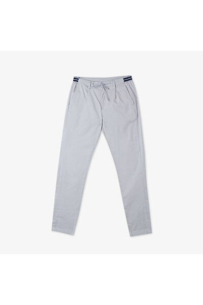 Men's Tapered Fit Chino Grey Pants - 16