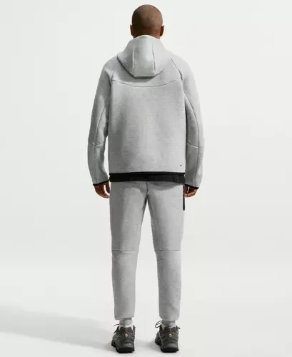 Men's Tech Fleece Drawstring Joggers Pants - Dark Grey Heather/Black - 8