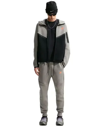Men's Tech Fleece Drawstring Joggers Pants - Dark Team Red/Burgundy Crush - 9