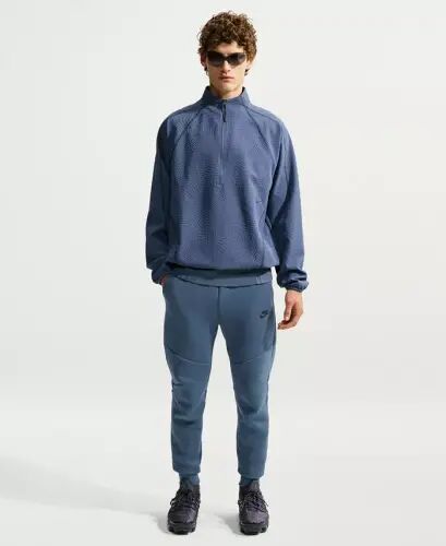 Men's Tech Fleece Drawstring Joggers Pants - New Slate/Black - Nike (1)