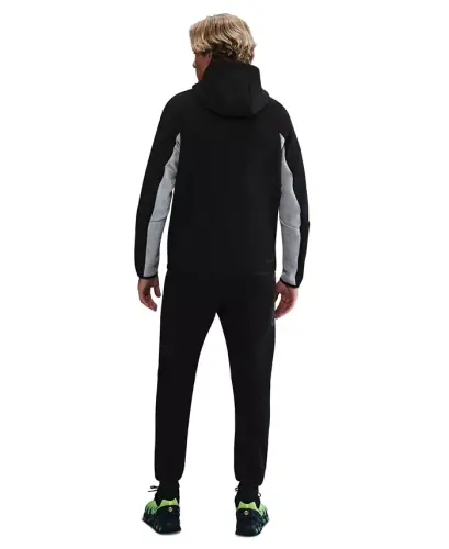 Men's Tech Fleece Full-Zip Hoodie - Black/Dark Gray Heather - 5