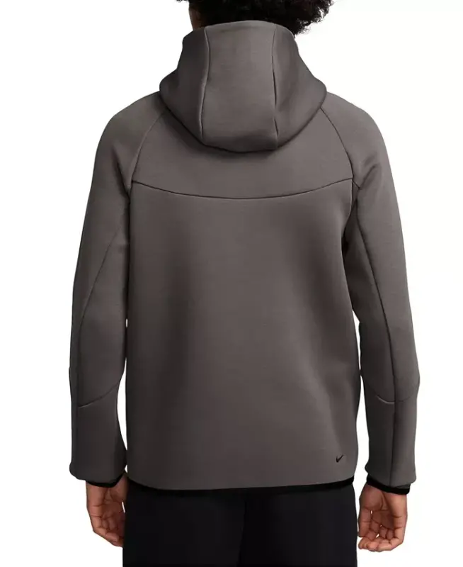 Men's Tech Fleece Full-Zip Hoodie - Cave Stone/Black - 3