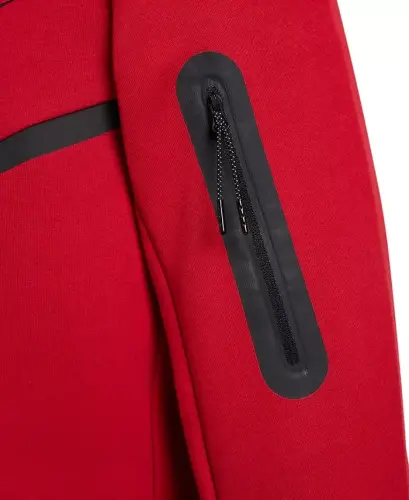 Men's Tech Fleece Full-Zip Hoodie - Gym Red/Black - 6
