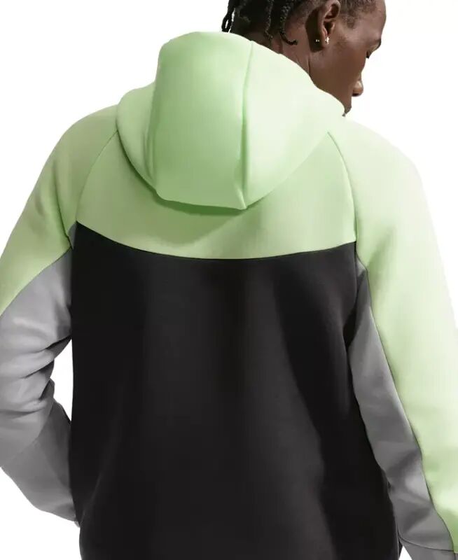 Men's Tech Fleece Full-Zip Hoodie - Lite Liquid Lime/Anthracite - 4