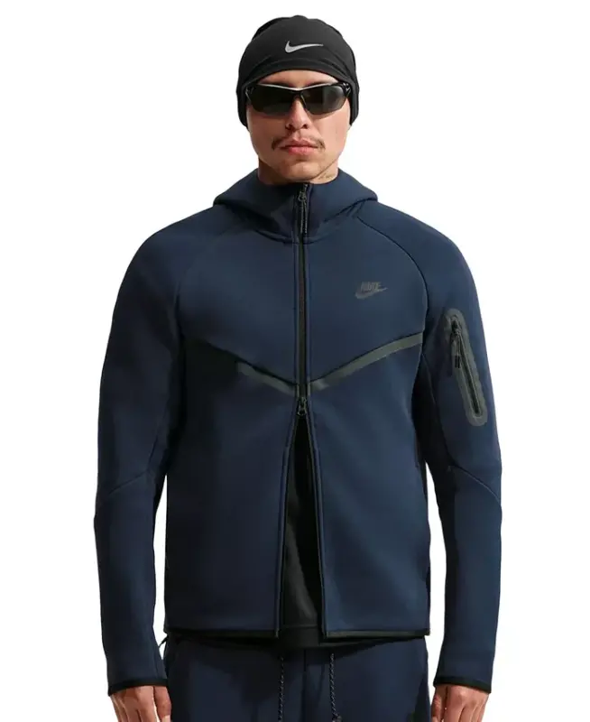 Men's Tech Fleece Full-Zip Hoodie - Obsidian/Black - 6