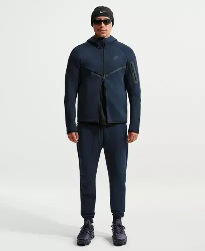 Men's Tech Fleece Full-Zip Hoodie - Obsidian/Black - 8