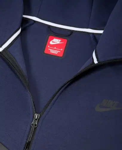 Men's Tech Fleece Full-Zip Hoodie - Obsidian/Black - 10